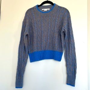 Veronica Beard Riola Cable-Knit Sweater